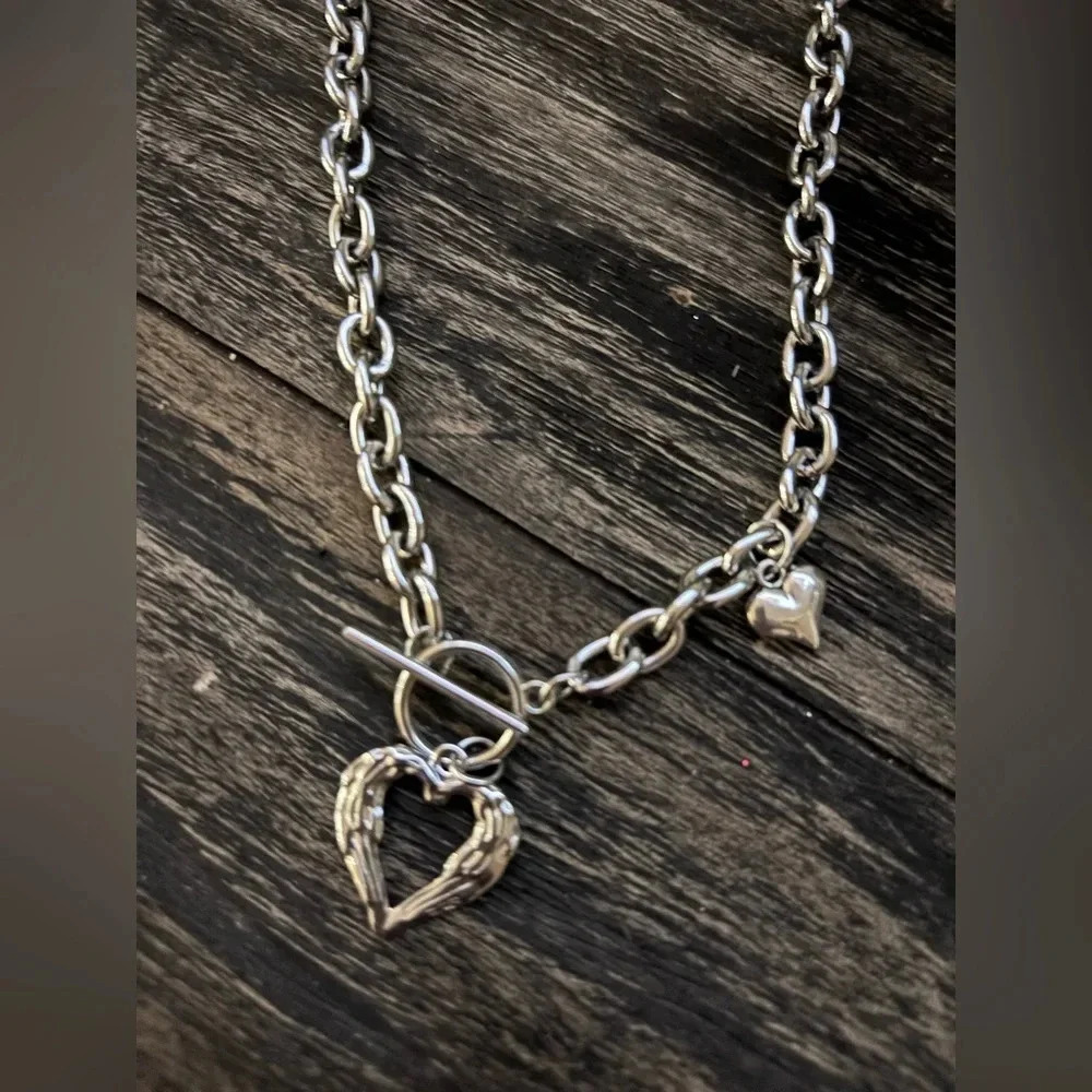 Toggle Hearts Necklace